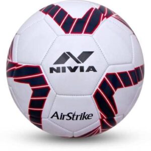 Nivia Polyurethane Air Strike/Best Footbal Pack of (1) (Soccer, Assorted)