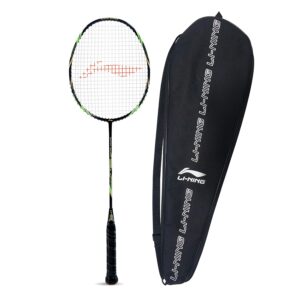 Li-Ning SS-X Series Carbon-Graphite Strung Badminton Racquet with Free Racket Cover